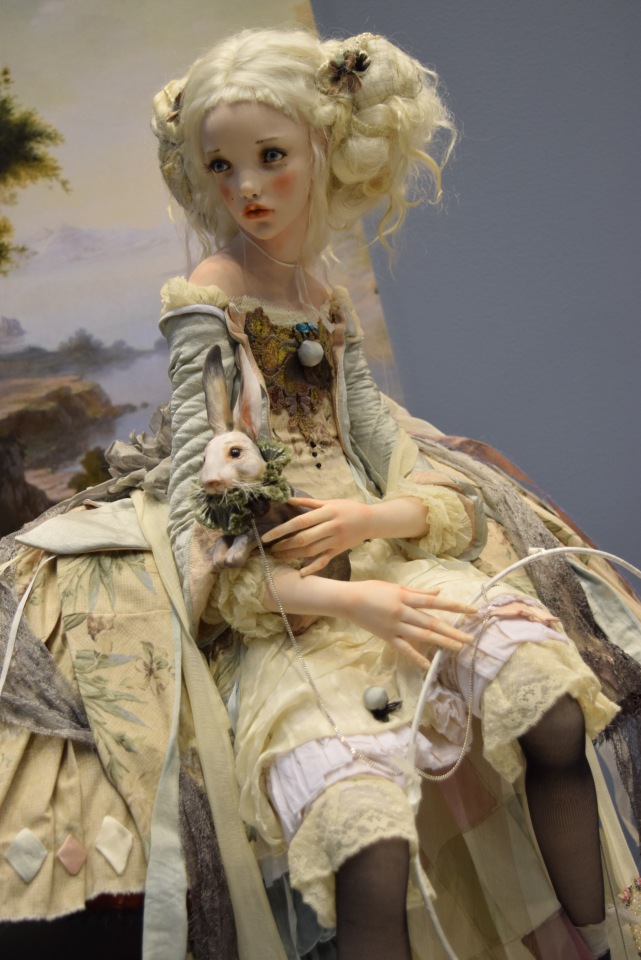 VII Московская международная выставка "Искусство Куклы". Портреты кукольной души или незримый диалог. Часть 2