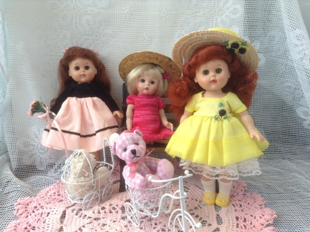 Мои весенние куколки Ginny Vogue и Madame Alexander