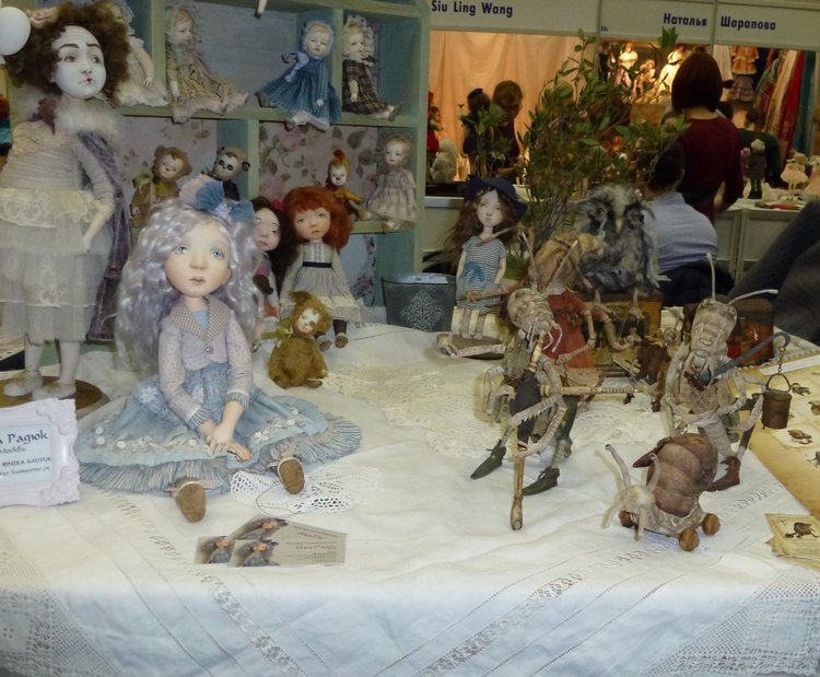 Весенний Бал Кукол на Тишинке: Куклы