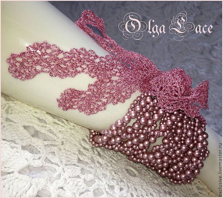 Надели шарики на нити. Красиво очень, посмотрите! Сваровски нашими глазами (фото 8)