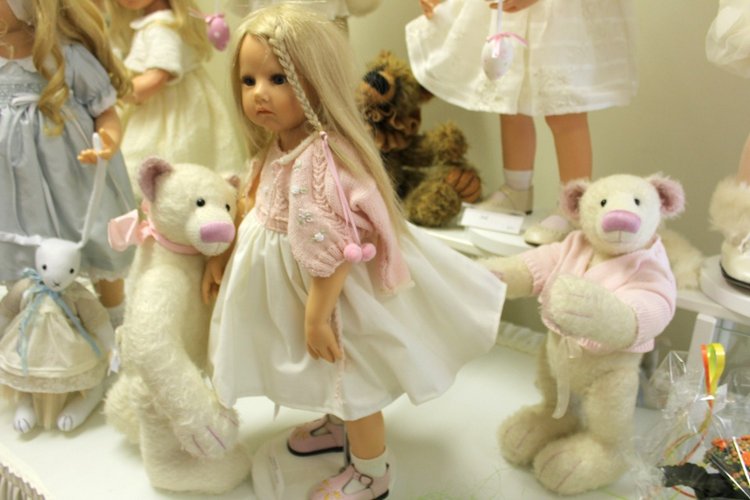 Пасхальная встреча в магазине кукол Гюнзел 2017. Куклы разных авторов