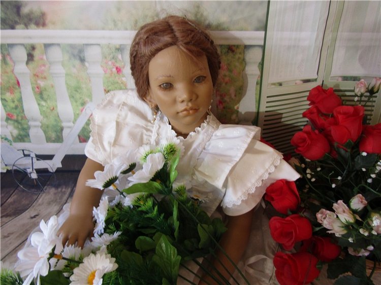 Tara - коллекция Annette Himstedt, 1993/94 года, Puppen Kinder. Фотографии в интерьере (фото 3)