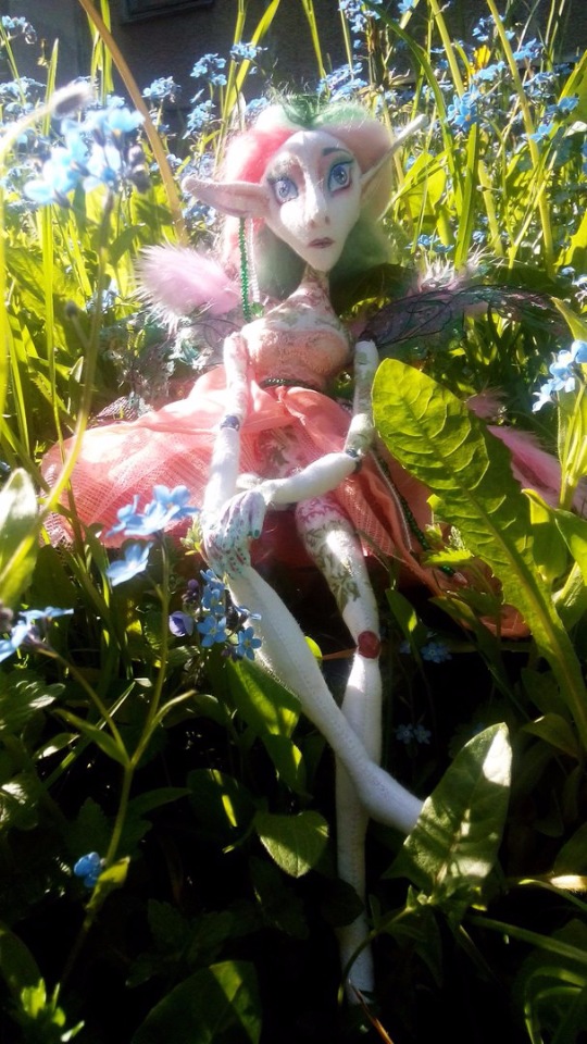 Коллекция кукол "Свет и Тень Хрустального Озера": Свет Кристалла (фото 5)