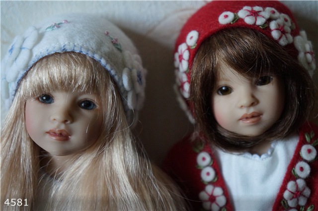 Роза белая, Роза алая — Куклы Heidi Plusczok (Хайди/Хейди Плюсчок) — фото (фото 8)