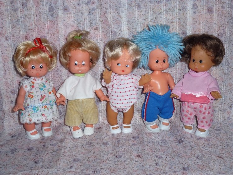 Мои любимые куколки ГДР Werk Schalkau косолапки