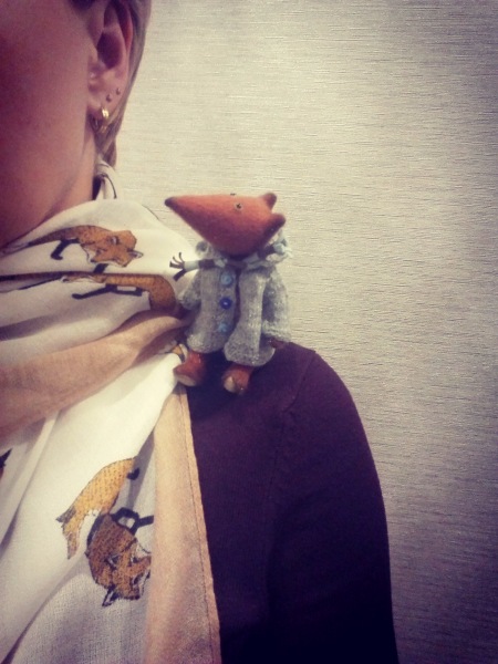 Краски осени. Прогулка с авторским лисёнком