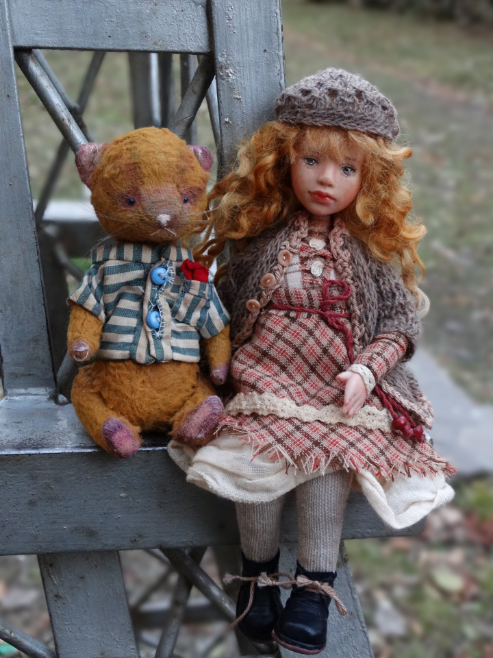 Осеннее настроение — Домашние фото авторских кукол: личные коллекции
