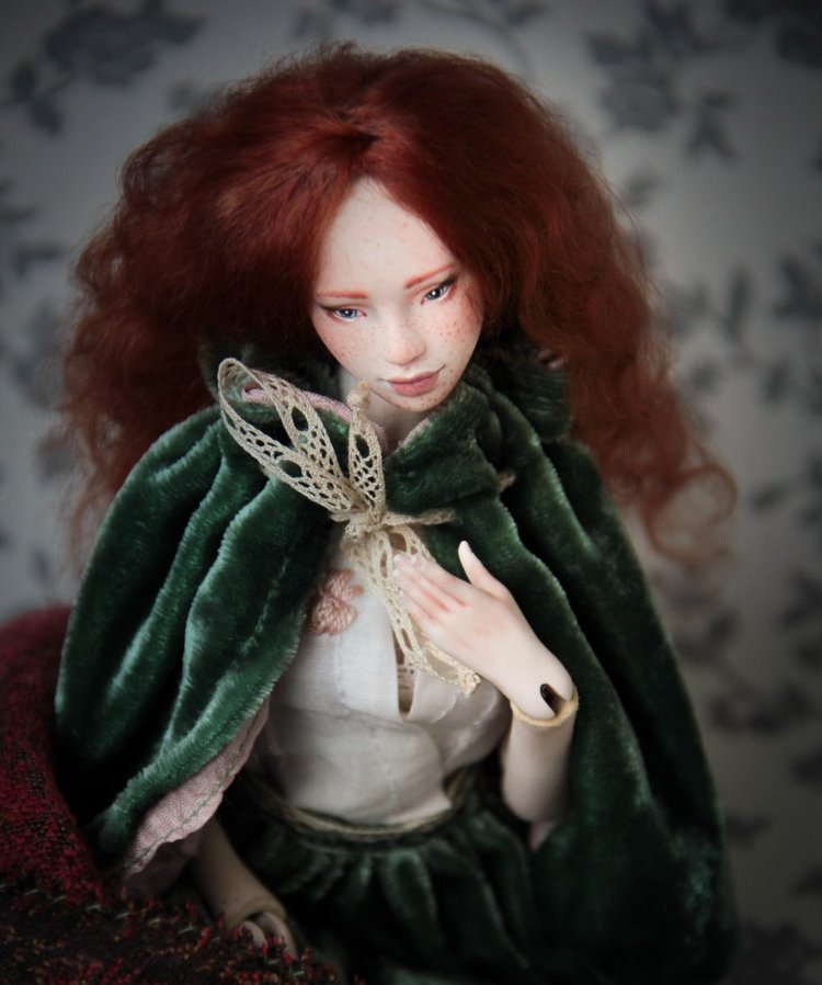 Новый образ для Мии — Авторские шарнирные куклы своими руками: лепка (фото 4)