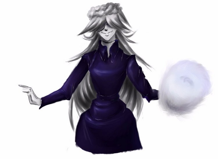 Гробовщик - герой аниме "Kuroshitsuji" ("Тёмный Дворецкий") и кукла