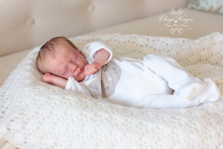 Моя кроха Эшли. Кукла реборн Олеси Венгер