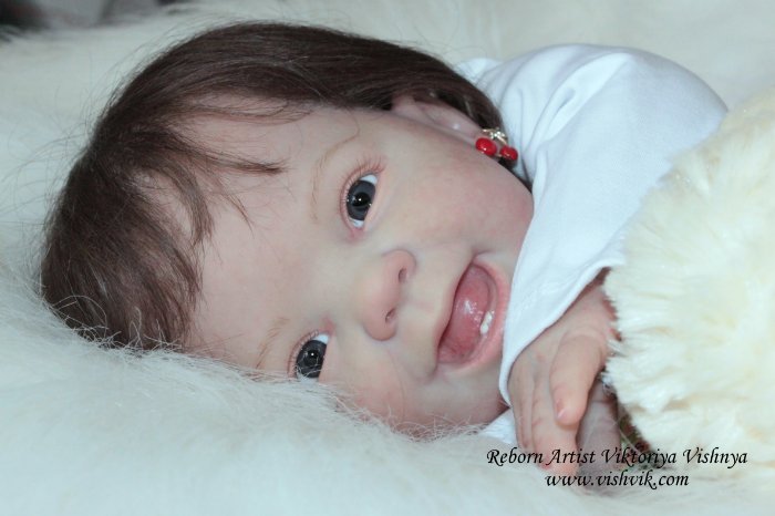 Белоснежка... Снежка.. Кукла реборн Вишни Виктории