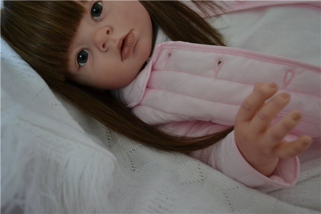 Годовалая девочка реборн Даниэлла от Ирины Свитиной (фото 2)