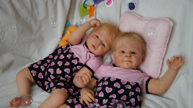 Вот и в моей детской появились двойняшки. Куклы Реборн Венгер Олеси (фото 7)