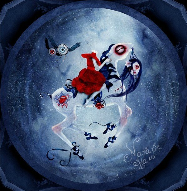 Готическая красота от Натали Шау (Natalie Shau)