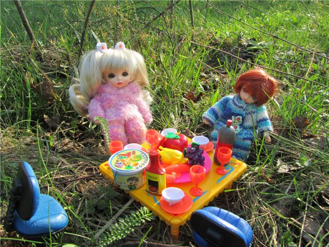 Весенний день... или как девочки ходили на пикник.№2 (фото 4)