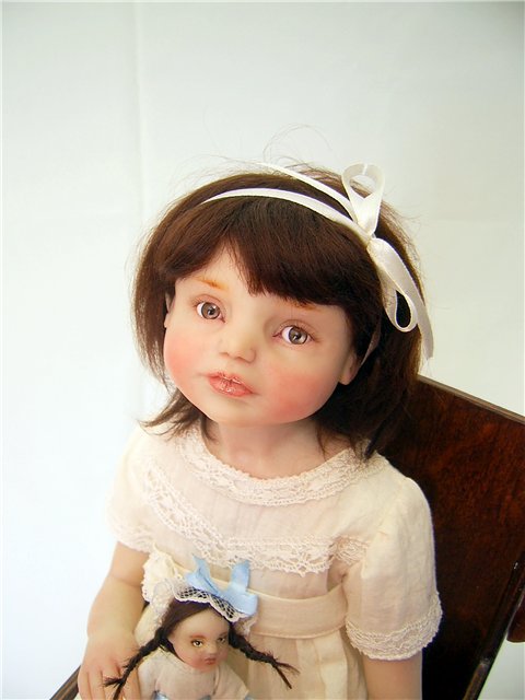 Авторские куклы Светланы Гришко. Новенькая и подруги (фото 7)