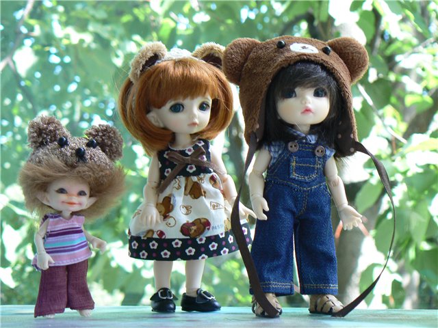 Три медведика (bjd-сказка!)