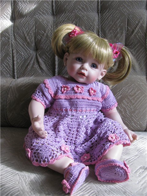 Платья для моих кукол.Вязалочки от Татьяны (фото 8)