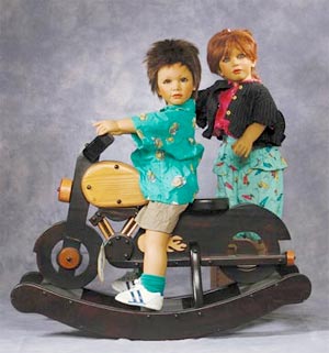 Девочка с лучистыми глазами... Janka от Annette Himstedt