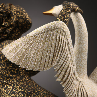 Текстильные куклы-скульптуры Натальи Вельчинской