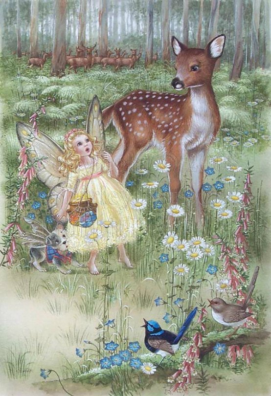 Мир эльфов и фей от Ширли Барбер (SHIRLEY BARBER)