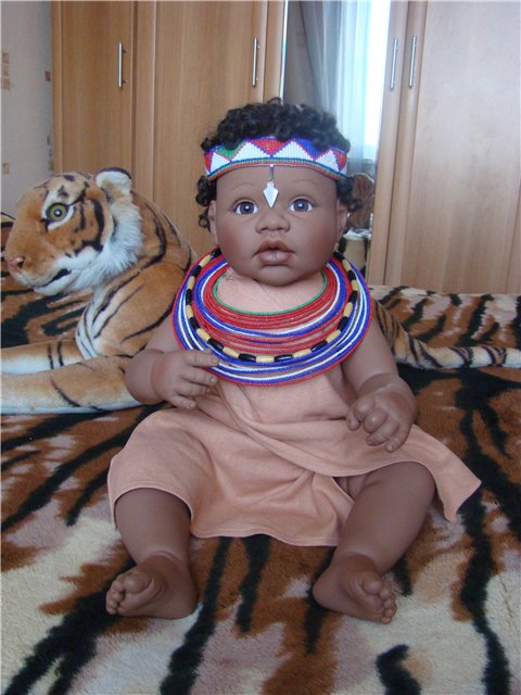 Африканская принцесса - Кения. Коллекционная кукла Ли Миддлетон