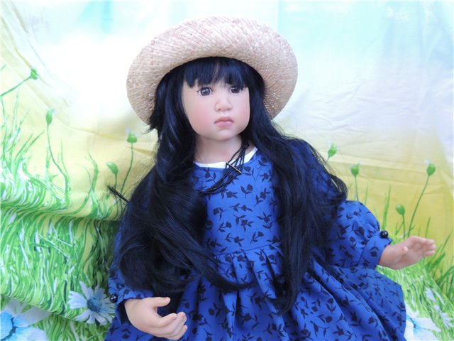 Мечты о лете)) Летняя фотосессия в зимний день и моя кареглазая модель. кукла Элизы Глазгольд (фото 6)