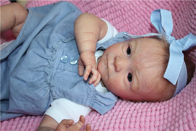 Кукла реборн Рози, маленький комочек счастья