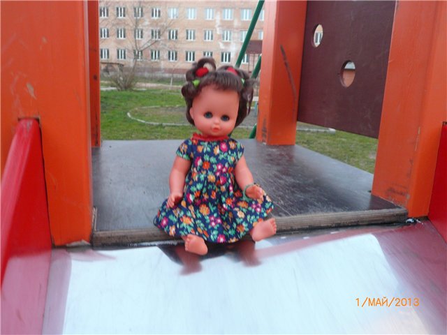 Винтажные прогулки. Кукла ГДР. Фото