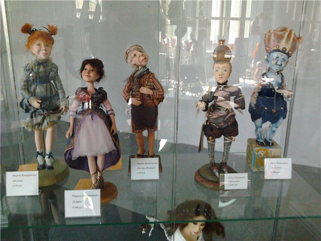 Галерея "Пространство кукол". Выставка кукол в Ветошном переулке в Москве, часть 1 (фото 7)