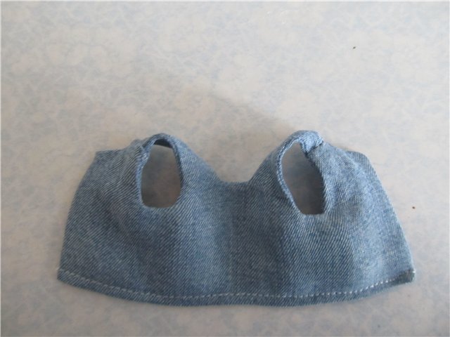 мастер-класс по пошиву маечки для куклы БЖД