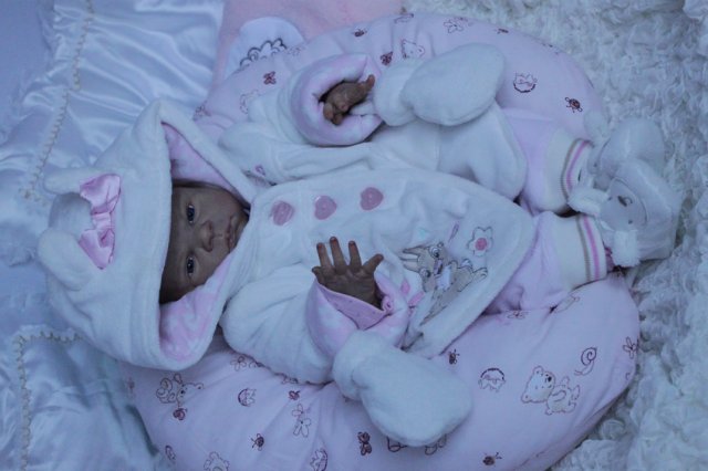 Детка Скарлет... Куколка реборн Виктории Вишни