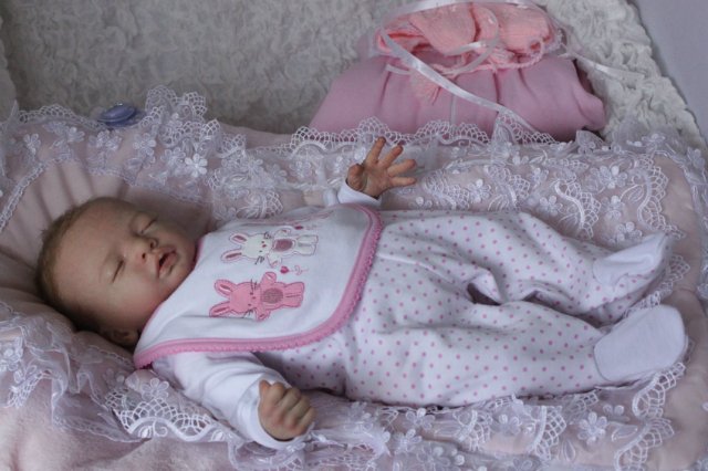 Спящая красавица Джульетта! Куколка реборн Виктории Вишни