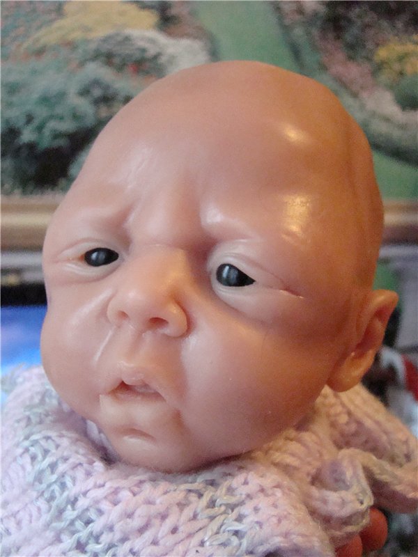 Силиконовая малышка - Процесс работы от Кондрашовой Ирины (фото 6)