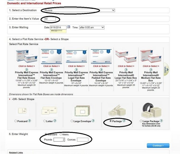 Отслеживание посылок из США в Россию. Памятка (фото 2)
