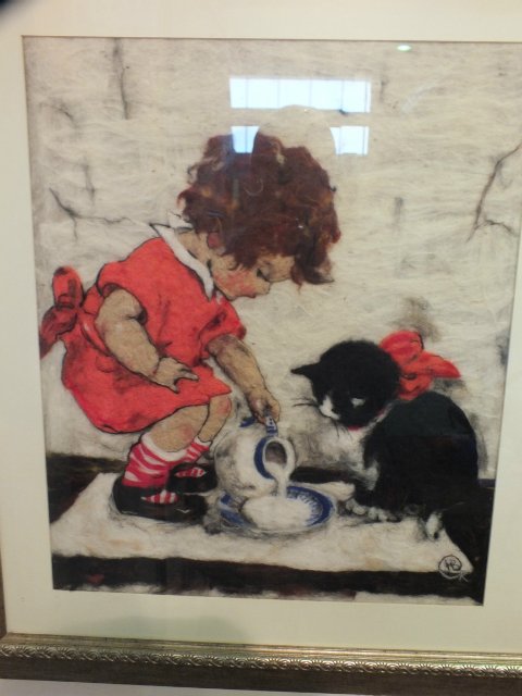 АРТ Красноярск 23-27 октября 2014. Теплые Картины из шерсти