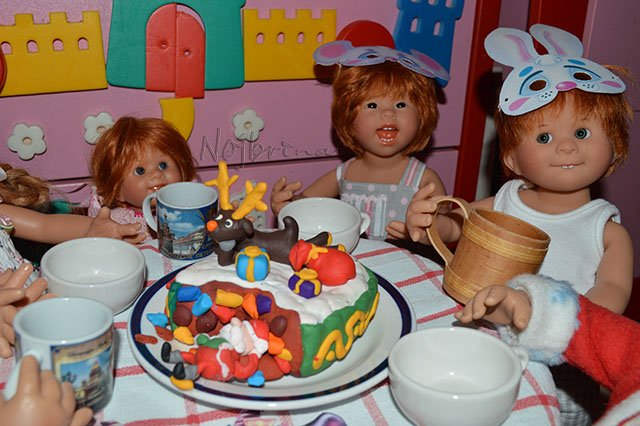 А к вам приходил Дед Мороз? Вихтели Rosemarie Anna Muller