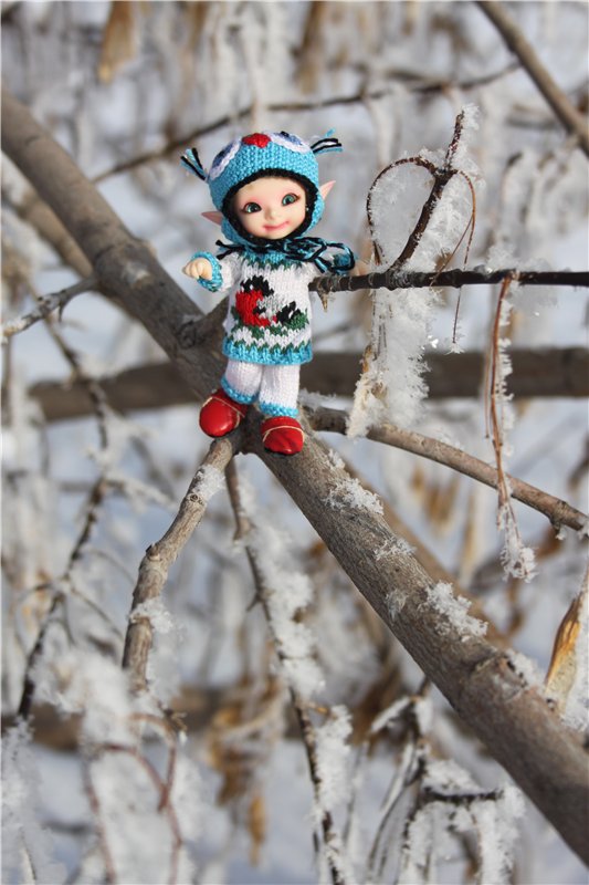 Зимняя прогулка моих крошек! Реалпуки Pupu и реалпуки Сосо