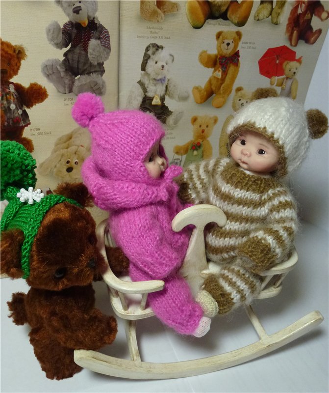 Сильвестор и малышки… Мех и полимерная глина (фото 7)