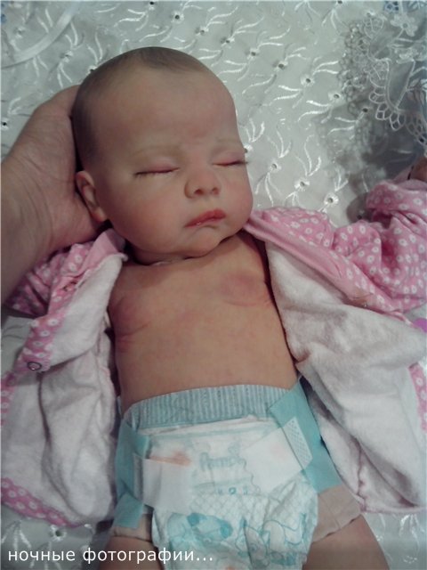 Кукла реборн Наташенька, молд Мария (фото 9)