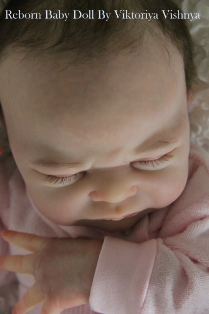 Наконец... представляю вам мою куколку... Реборн Виктории Вишни