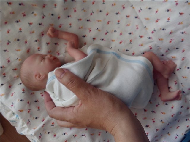 Кукла реборн Василь или Василина (фото 8)