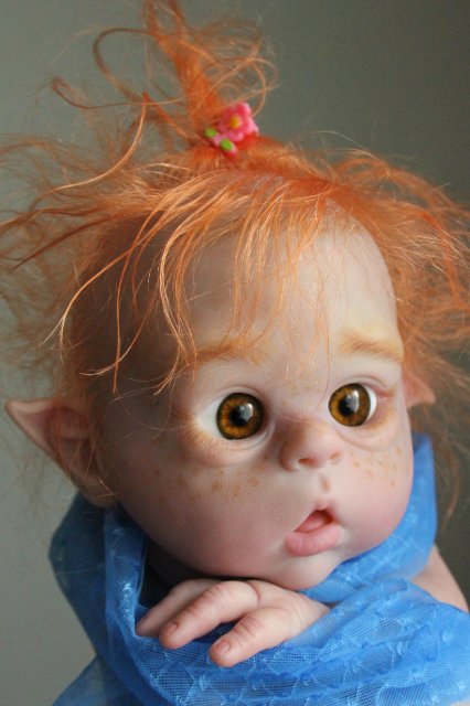 Офелька-Цветочек. Кукла реборн Элины Кудрявцевой (фото 8)