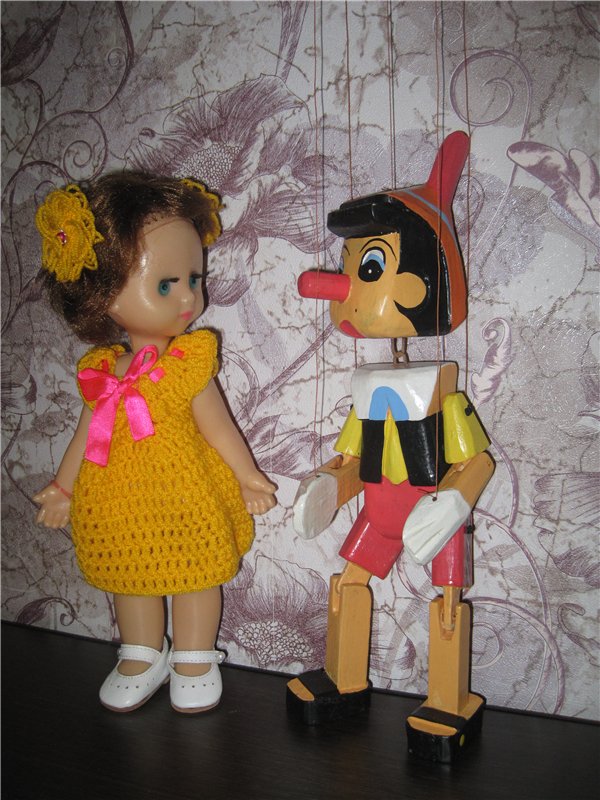 Галчонок и лето. Винтажна куколка СССР Галя