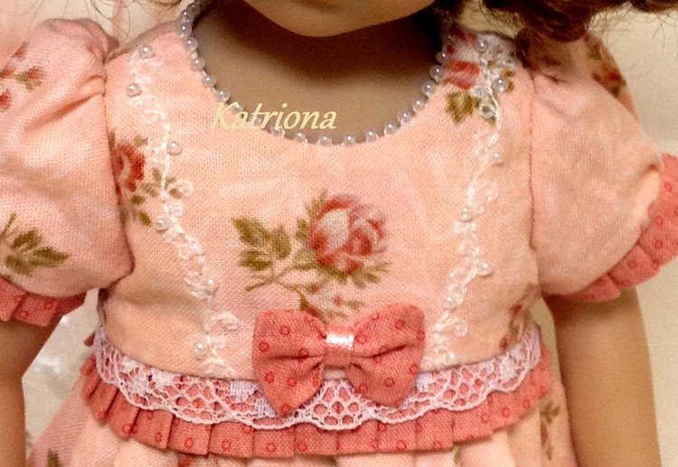 Новое платье на старую тему. Комплект одежды для куклы Эффнер | Бэйбики Новое платье на старую тему. Комплект одежды для куклы Эффнер (фото 3)