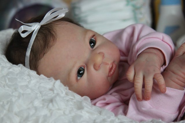 Малышка Кармен. Куколка реборн Виктории Вишни