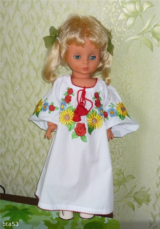 От внучки к кукле - перешиваем детские платья