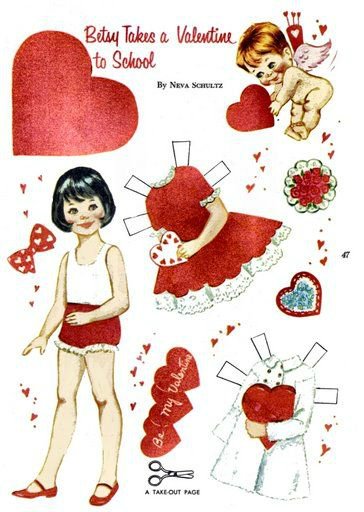 Мои любимые бумажные куклы для вырезания