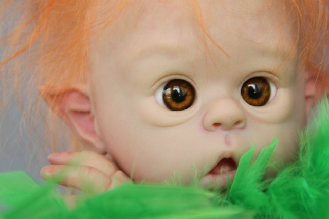 Чудо в перьях, кукла-реборн Элины Кудрявцевой (фото 4)