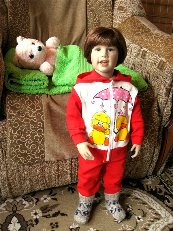 Как мы искали ручейки. Лерочка – коллекционная кукла Sissel Skille